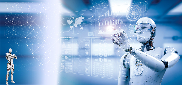 科技機器人人工智能數碼產品